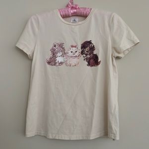 Cute Baroque Aristocats Tee